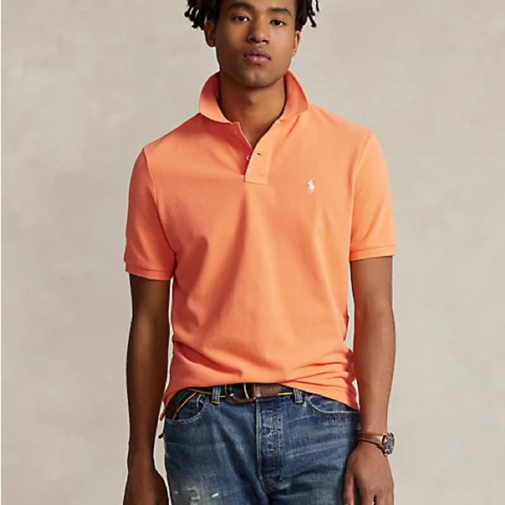Men’s Polo Ralph Lauren Shirt Orange XL